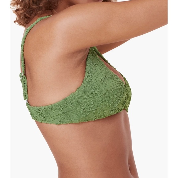 ANDIE swim Sicily Bikini Green swimsuit set size Large NWOT - Picture 3 of 7